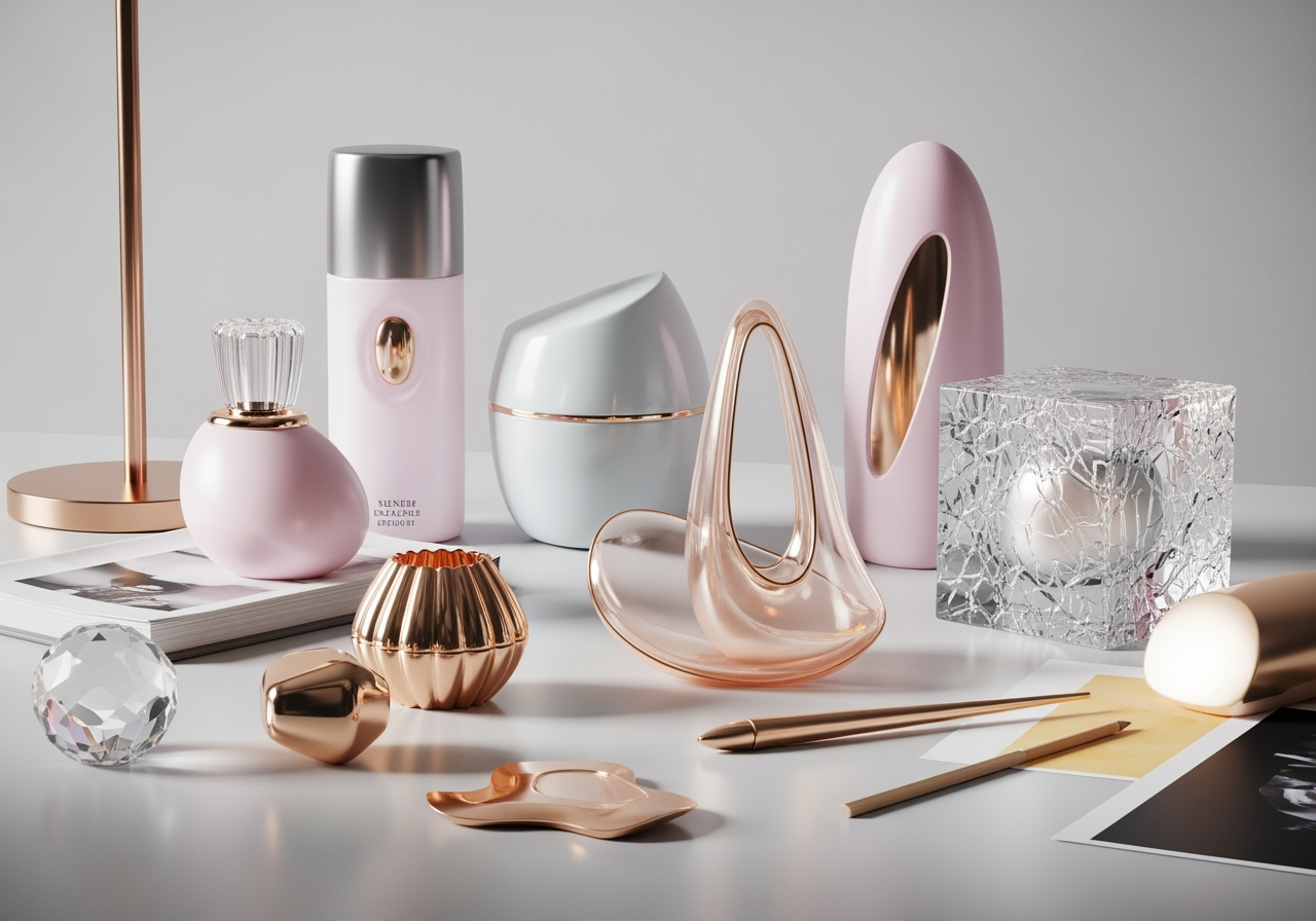 freepik luxury cosmetic packaging prototypes on a designer 42046